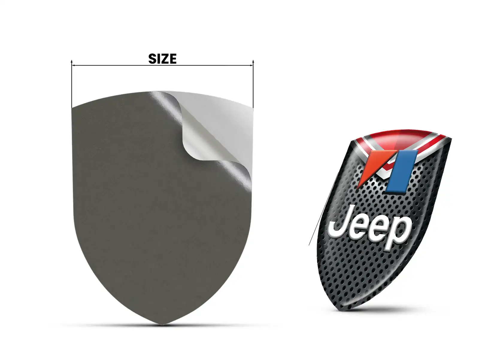Jeep Adesivo Cupola Edizione Stile Max Durevole Moderno